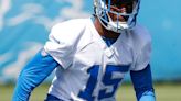 Ennis Rakestraw starts out in the slot CB role at Lions rookie minicamp