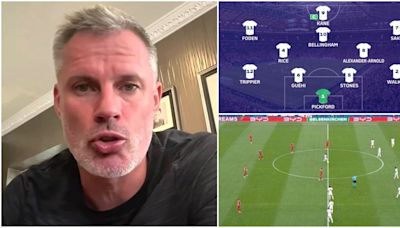 Jamie Carragher claims England cannot win Euro 2024 unless one player's role changes