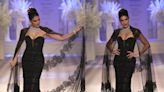 Jacqueline Fernandez Turns Heads in Stunning Black Gown at India Couture Week 2024 - News18