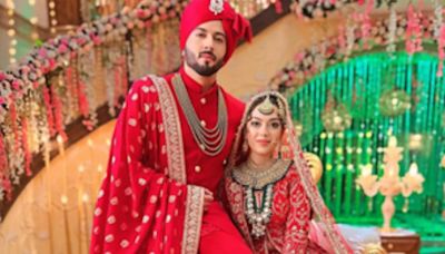 Dheeraj Dhoopar Dazzles In Red As He Twins With Rabb Se Hai Dua Co-Star Seerat Kapoor