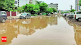 Gurgaon contractor digs up road, leaves work midway, commute a nightmare now | Gurgaon News - Times of India