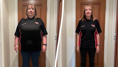 Woman lost 10stone thanks to traffic light system