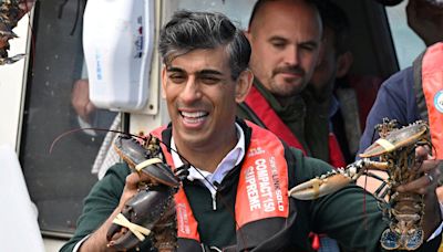 General Election 2024 LIVE: Rishi Sunak rides campaign 'choppy waters' catching lobster in Devon