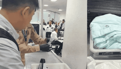 Confiscan 10 kilos de metanfetaminas a ciudadano chino en aeropuerto de la Ciudad de México