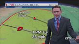 Friday Night Forecast: Some rain this weekend, watching Beryl next week