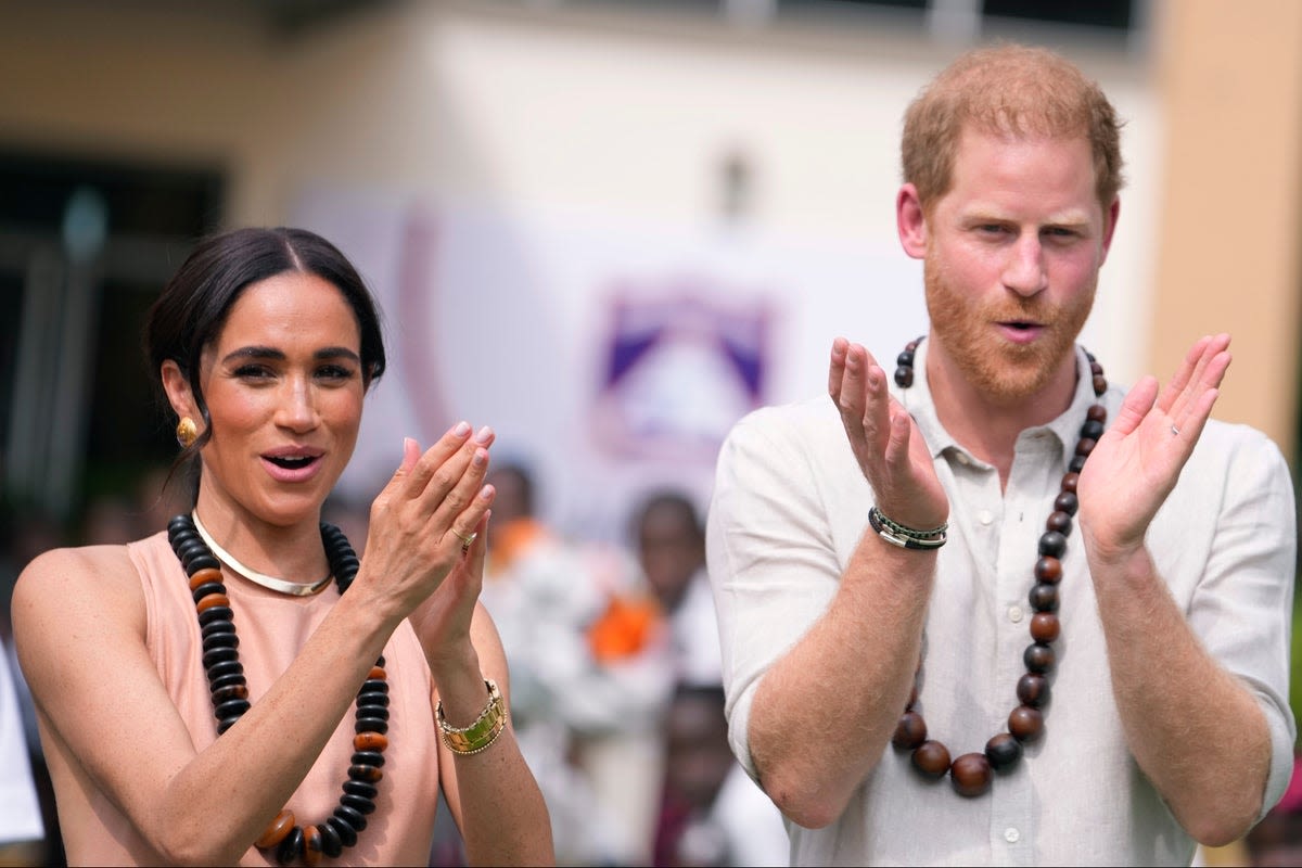 Prince Harry - live: Duke of Sussex arrives in Nigeria with Meghan for Invictus after ‘second Charles snub’