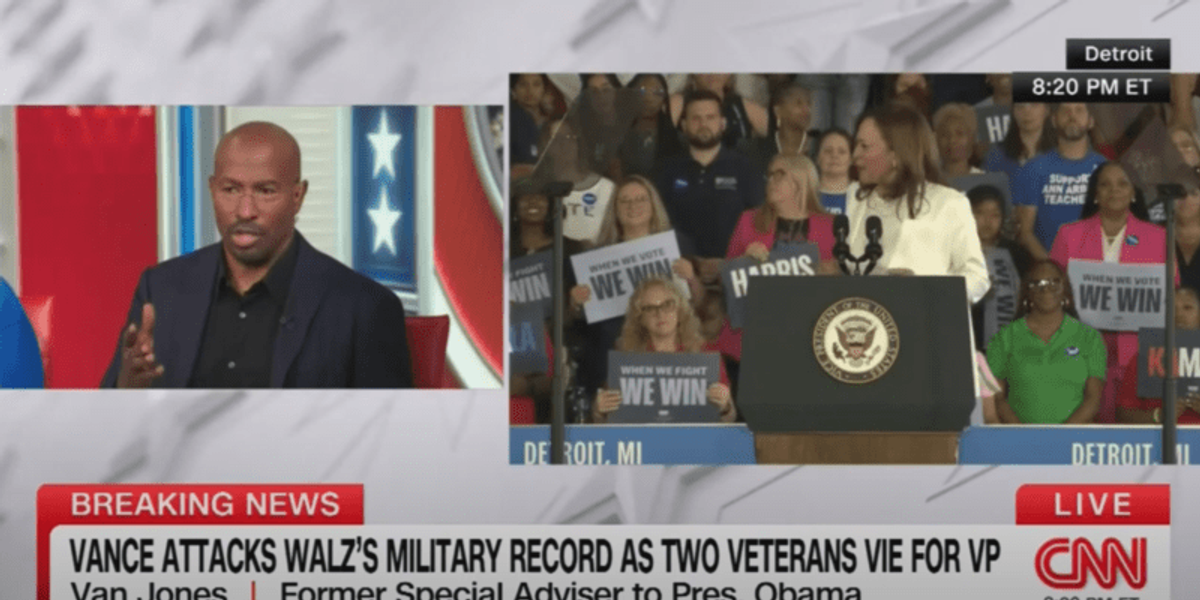 Van Jones: Tim Walz may have been 'loose with his language' on military service