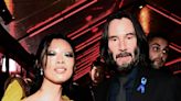 'John Wick 4' star Rina Sawayama says that Keanu Reeves 'looked after me a lot' after she threw out her back on set