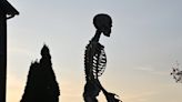 Home Depot's famous giant skeletons keep getting stolen from front yards