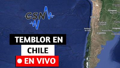Temblor en Chile hoy, miércoles 22 de mayo - nuevo reporte con hora exacta, magnitud y epicentro vía CSN