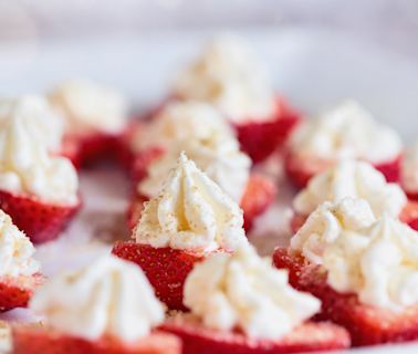 Deviled Strawberries Are Bite-Sized Treats Inspired By The Classic Egg Appetizer