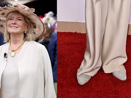 Martha Stewart Is Off to the Races in Suede Flats at the Kentucky Derby 2024