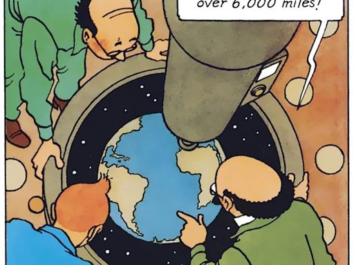 The Space Review: Tintin, the first man in space and on the Moon