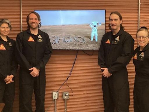 Crew inside NASA's Mars habitat simulator to exit after more than a year