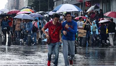 Activan Alerta Amarilla por lluvias fuertes en 6 alcaldías de CDMX