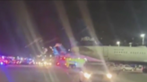 Fire on JetBlue plane landing at JFK causes panic