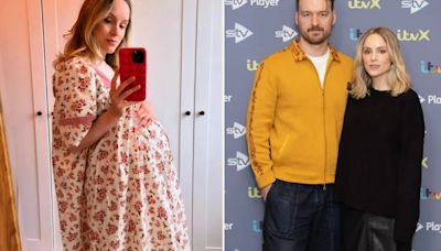 Sophie Rundle shows off bump after revealing she's pregnant with second child