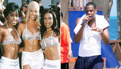 Beyoncé and Destiny's Child Giggle Over JAY-Z in Blooper Reel from MTV Spring Break 2000 Top 20 Countdown