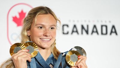 Triple-gold medallist Summer McIntosh ready for teenage fun after Olympic Games