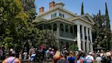 'Haunted Mansion' stars surprise Disney visitors, and Jamie Lee Curtis drops a 'Freaky' hint