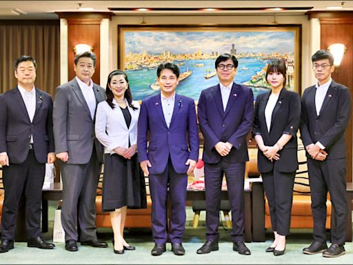 日本參議員到訪 陳其邁暢談台日合作