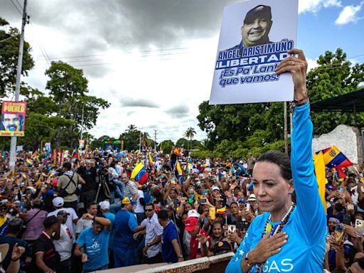 María Corina Machado llegó, vio y venció en Maturín, en el noreste de Venezuela