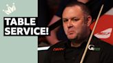 Snooker World Championship: Stephen Maguire appears to eat fly