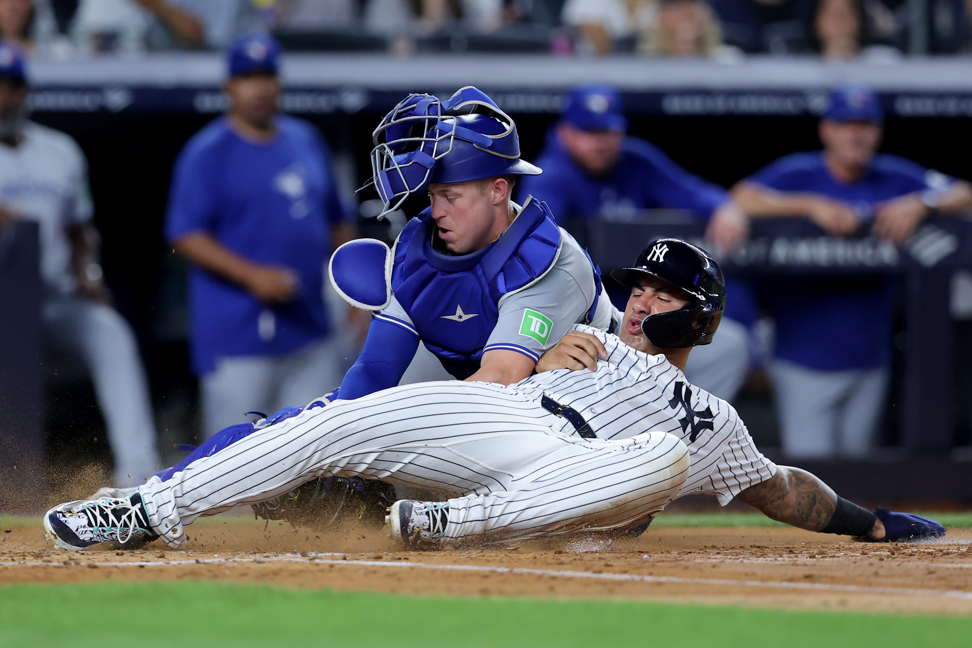 Gleyber Torres benched by Yankees' manager Aaron Boone for lack of hustle