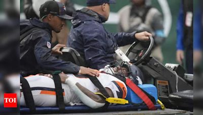 Badie on a Stretcher: The Injury That Shook the Broncos During Their Clash with the Jets - Times of India