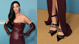 Katy Perry Brings Edge to the Red Carpet in Strappy Blumarine Pumps for ‘American Idol’ Top 10 Event