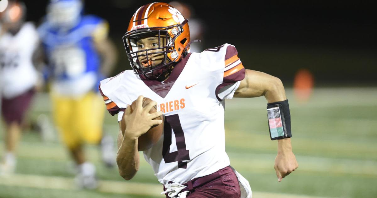 Israel Hairston, leader of William Byrd football's historic season, signs with Virginia Tech