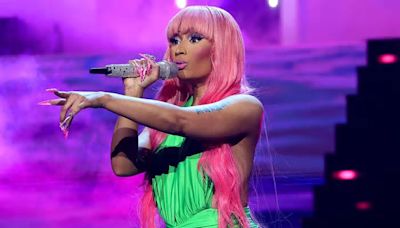 Nicki Minaj Throws Item Back into Crowd After Nearly Getting Hit by Object Onstage