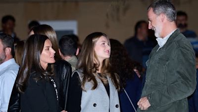 Los reyes y Leonor se reencuentran por Semana Santa: cena en un restaurante cerca de Zaragoza a la espera de la infanta Sofía