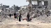 Recuperan 60 cadáveres de entre los escombros de dos distritos de Gaza