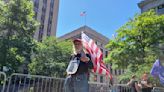 Outside the Courthouse, One Trump Supporter Sees the President as a Messenger From the Almighty