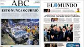 The right-wing Spanish press is angry and shouts against the "immorality" of the pardon