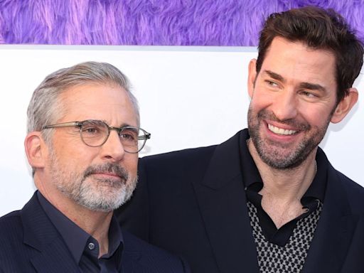 John Krasinski says Steve Carell made him weep on the 'IF' set after giving him "the greatest brother speech"