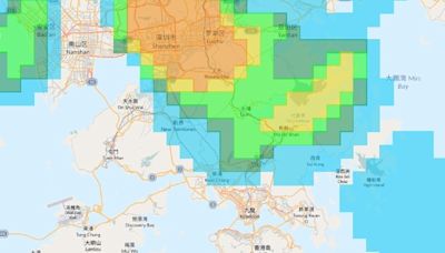 廣東內陸驟雨及雷暴靠近 未來一兩小時影響本港部分地區