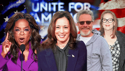 In pictures: From J-Lo to Chris Rock, Kamala Harris gets Hollywood boost in Oprah interview