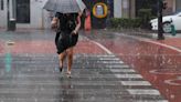 Aviso naranja por tormentas con granizo grande en el interior de Alicante y Valencia