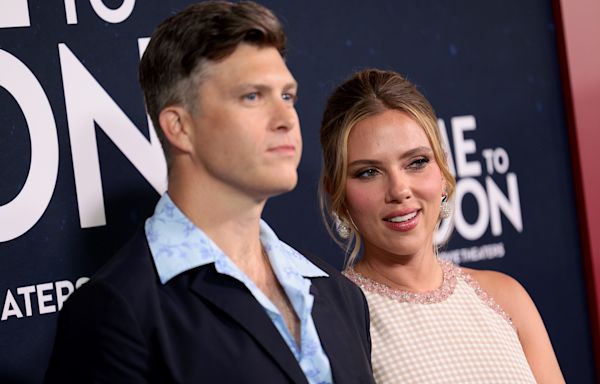 Colin Jost Knows ‘Popping Up’ in Wife Scarlett Johansson’s Movies ‘Isn’t a Good Look for Him’