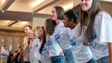 A&M's national champion women's tennis team takes a bow