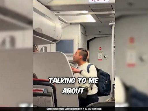 Watch: Furious Passenger Refuses To Leave Plane After Airline Double-Books Flight