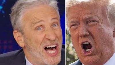 'What The F**k?': Brazen New Trump Lie Stuns Jon Stewart Into 15 Seconds Of Silence