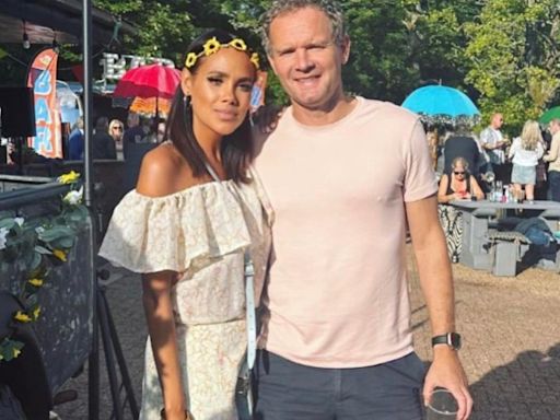 Rangers legend and TV star wife enjoy 'lovely' day at stunning venue