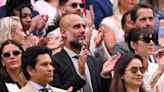 Pep Guardiola joins global sporting icons as guests of honour in Wimbledon Royal Box