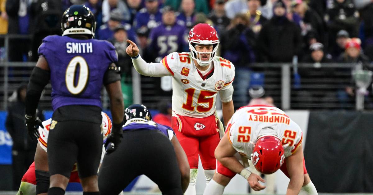 Patrick Mahomes' Deep Passes vs. Ravens' Lockdown Defense Is the Matchup of the Week