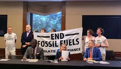 Climate activists ramp up pressure on Citigroup to halt fossil fuel funding