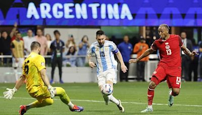 EN VIVO | Argentina ya le gana a Canadá y pone un pie en la final: vea el gol