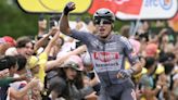 Tour de France : à Pau, le coureur belge Jasper Philipsen s'adjuge au sprint une deuxième étape